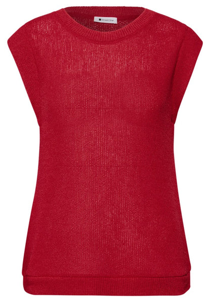 summer knit look top
