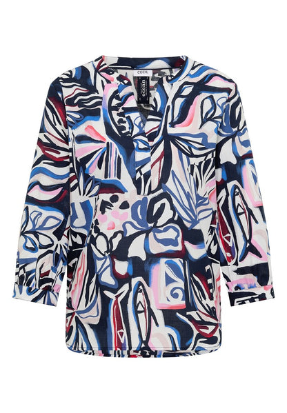 Cotton AOP Blouse