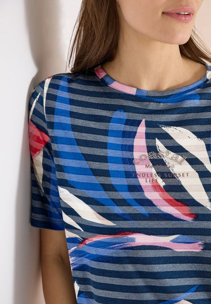 TOS Striped Burnout FP T-Shirt
