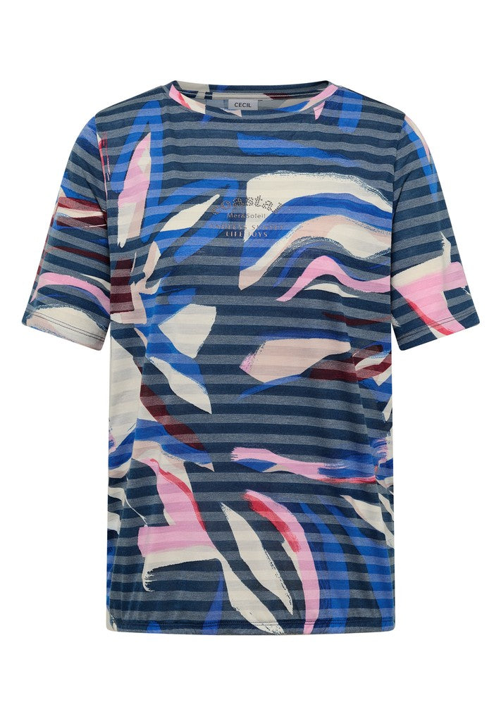 TOS Striped Burnout FP T-Shirt