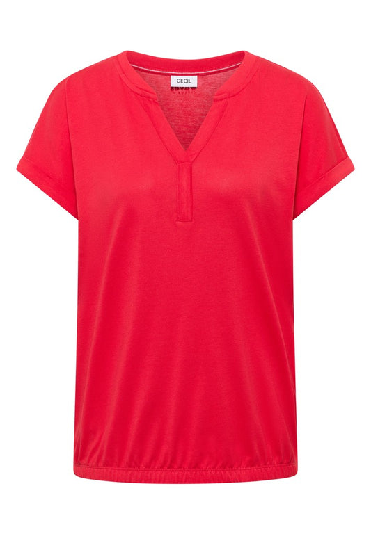 NOS Solid Rib Collar Tunic