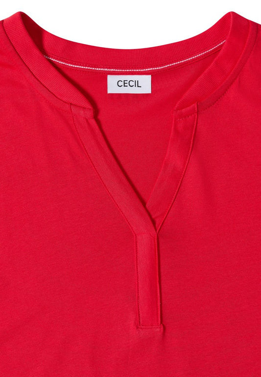 NOS Solid Rib Collar Tunic