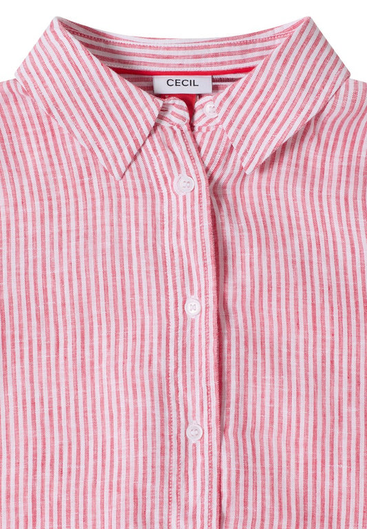 LINEN_Stripe Shirt Sleeve