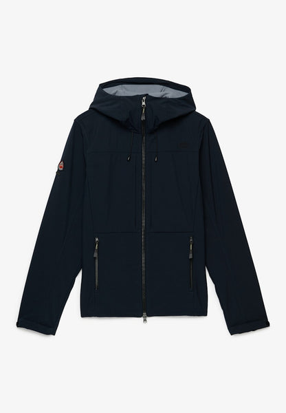 HOODED SOFTSHELL TREKKER JKT