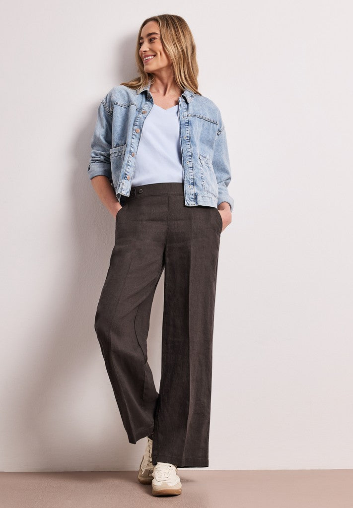 SOL_Wide Leg Buttons HW