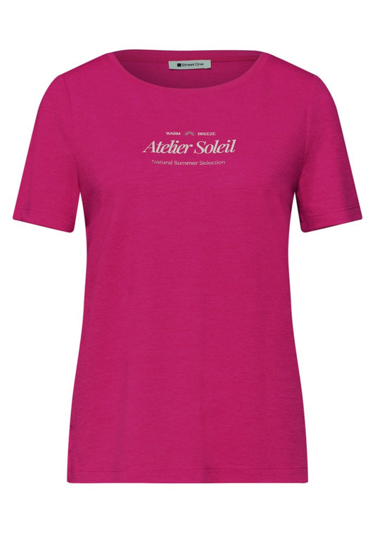 SOL_partprint shirt w.short sl