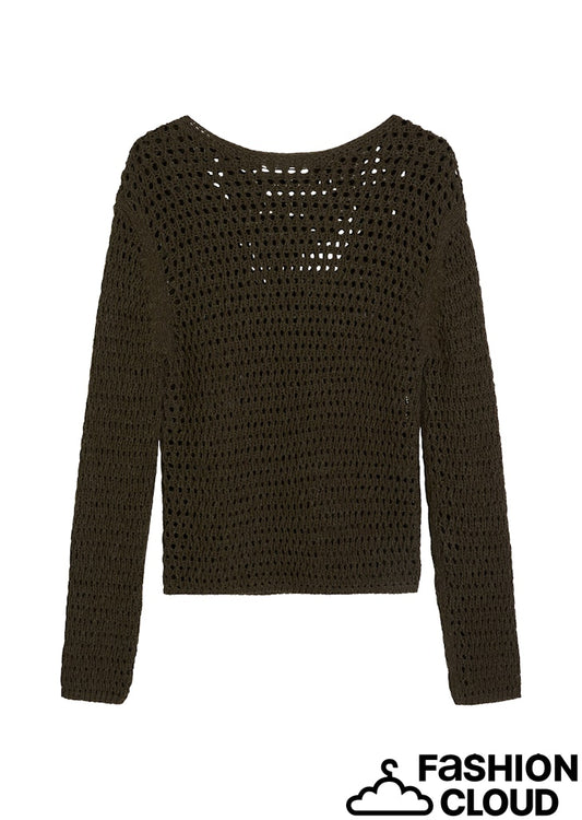 Knit Pullovers Longsleeve