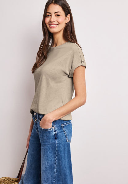 LTD QR basic shirt w.deco butt