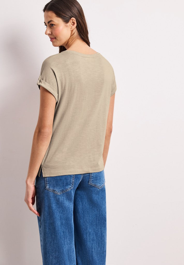 LTD QR basic shirt w.deco butt