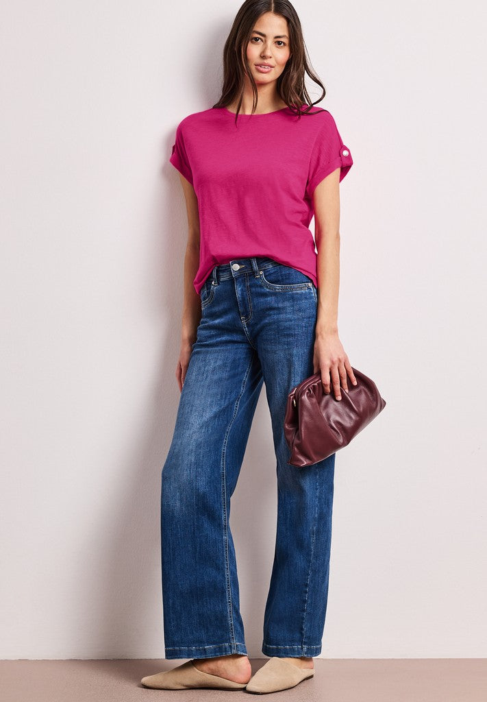 LTD QR basic shirt w.deco butt