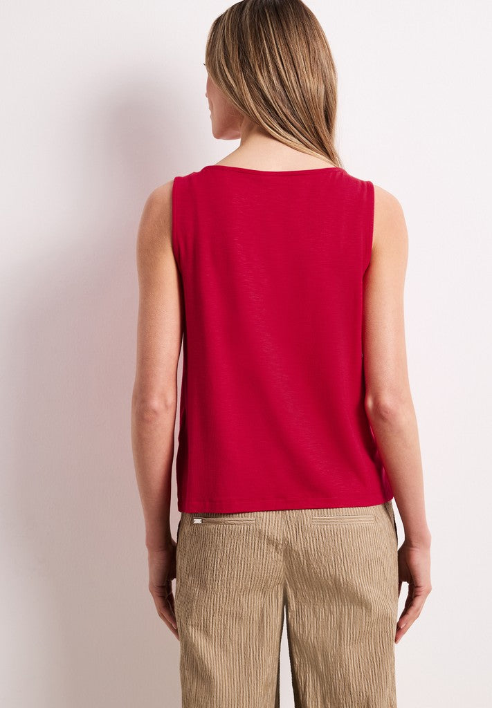 LTD QR slub jersey top w.shoul