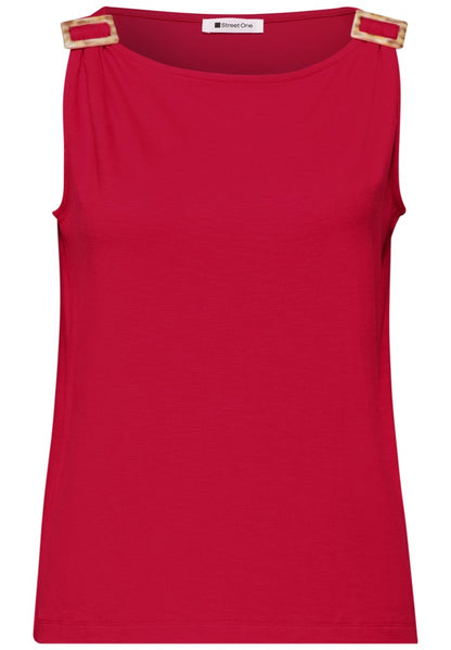 LTD QR slub jersey top w.shoul