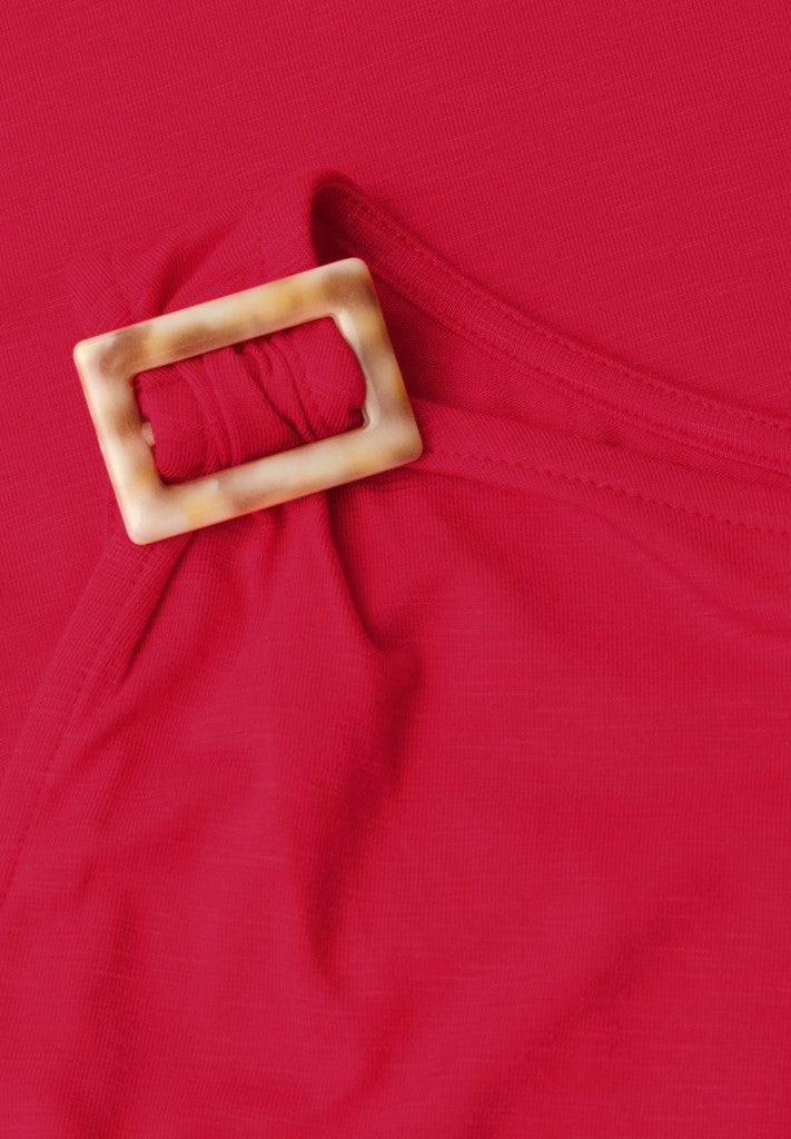 LTD QR slub jersey top w.shoul