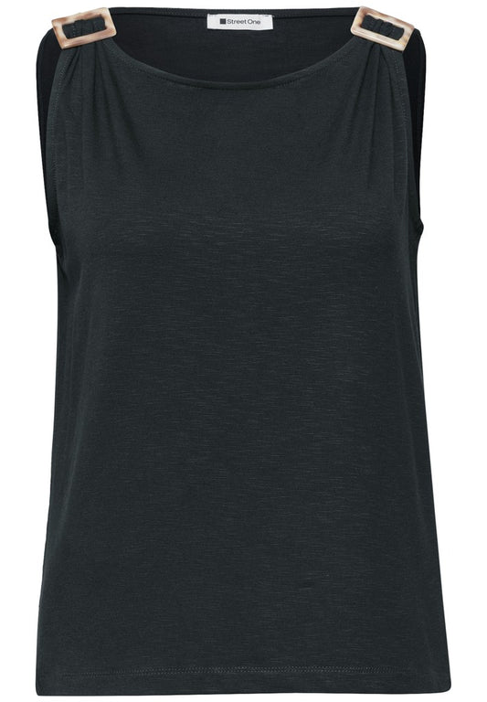 LTD QR slub jersey top w.shoul