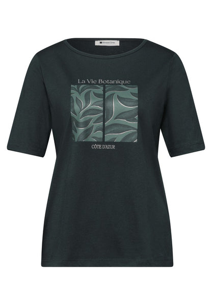 leaf artwork shirt