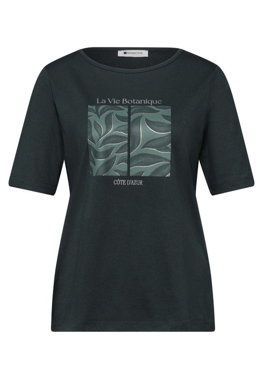 leaf artwork shirt
