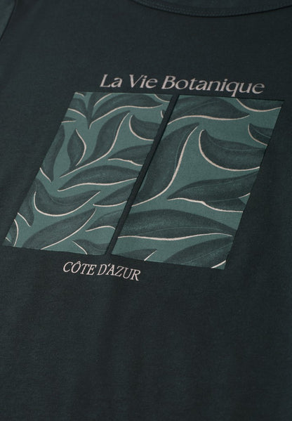 leaf artwork shirt