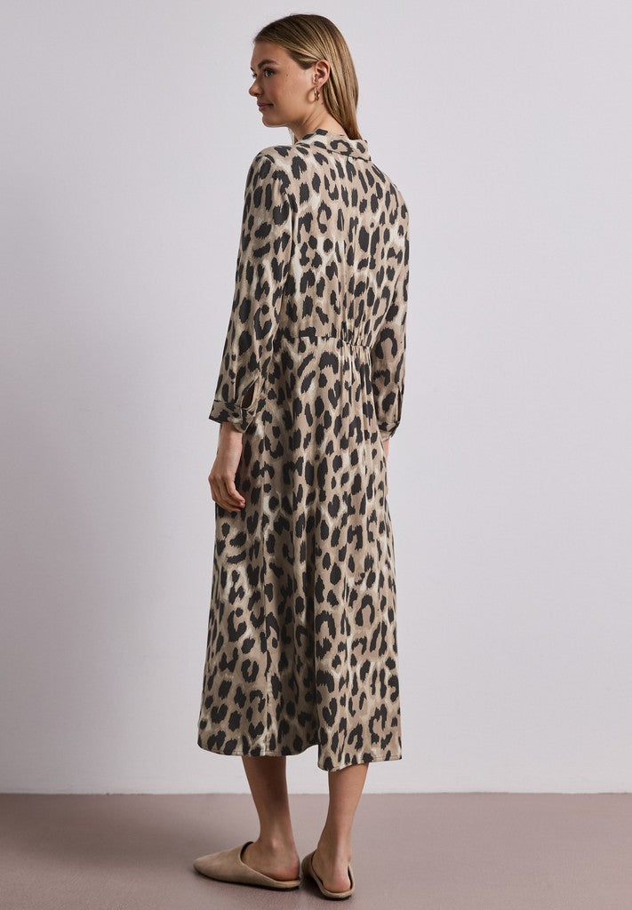 Viscose Shirt Dress_AOP