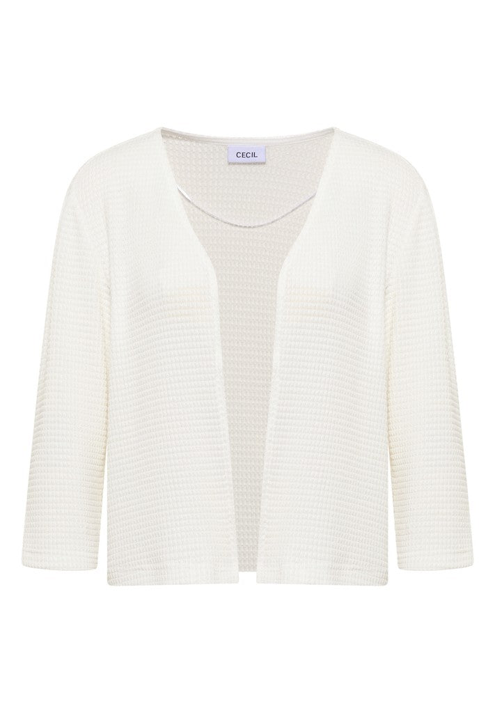 TOS Ajour Knit Open Jacket