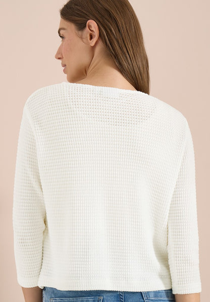 TOS Ajour Knit Open Jacket