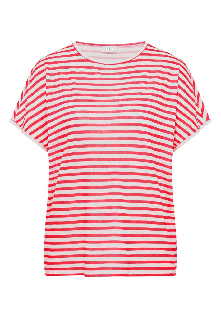 LINEN OPTIC_Two-Tone Stripe Sh