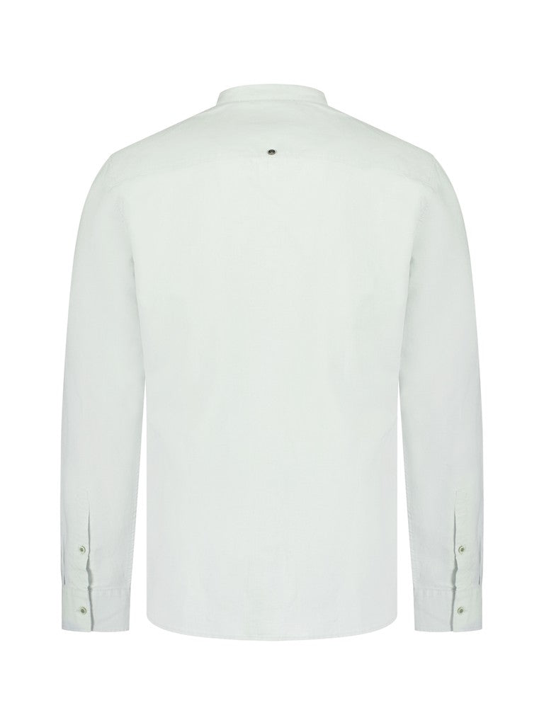 Shirt With Linen Granddad