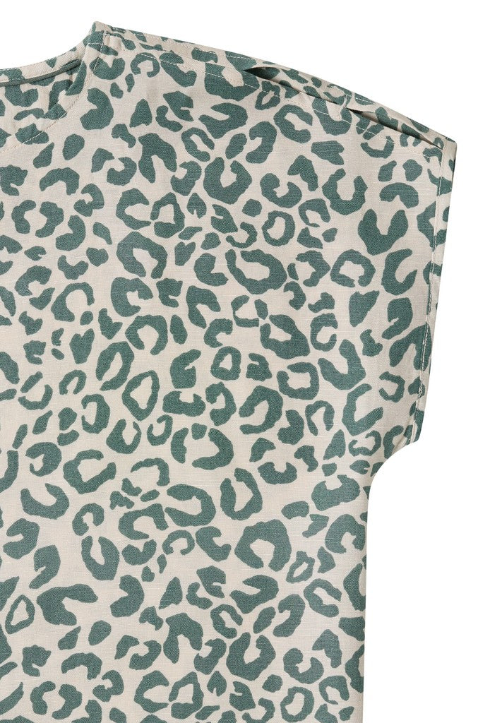 LI/CV_Printed Dropped Shoulder
