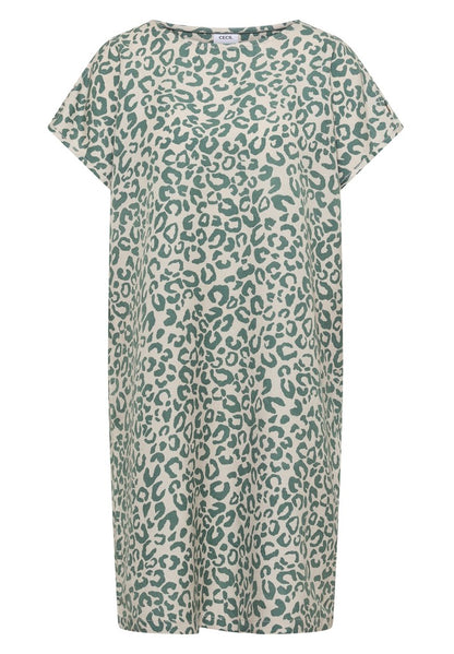 LI/CV_Printed Dropped Shoulder