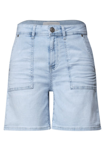 QR Style Shorts,hw,bleached