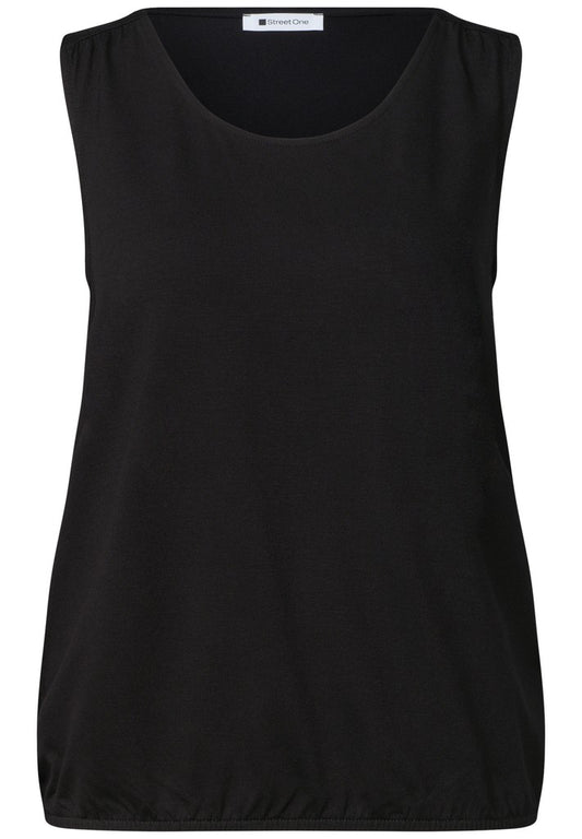 LTD QR jersey v-neck top