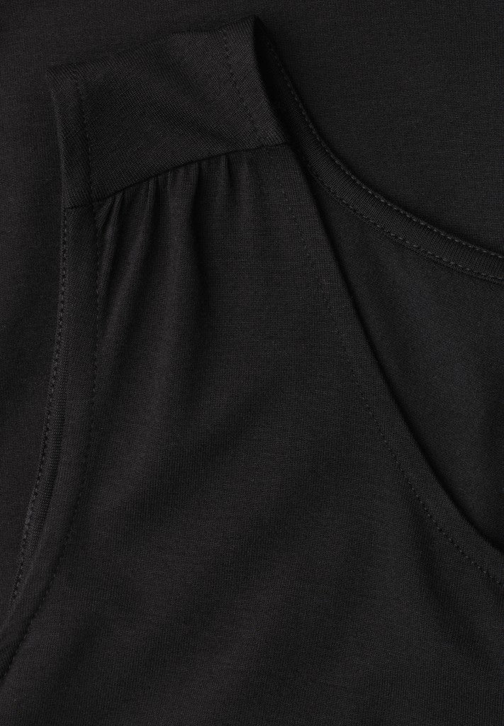LTD QR jersey v-neck top