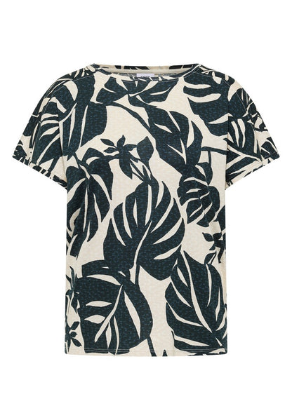 TOS AOP Print Mix T-Shirt