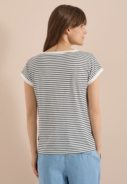TOS Striped Turn-Up Shirt