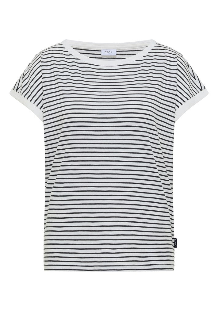 TOS Striped Turn-Up Shirt