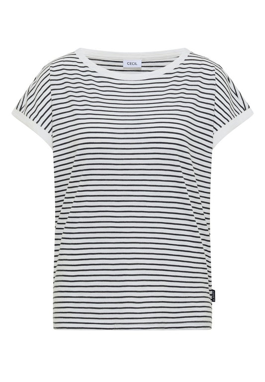 TOS Striped Turn-Up Shirt