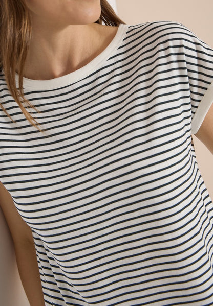 TOS Striped Turn-Up Shirt