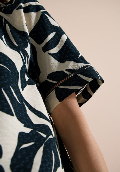 AOP Carmen Blouse