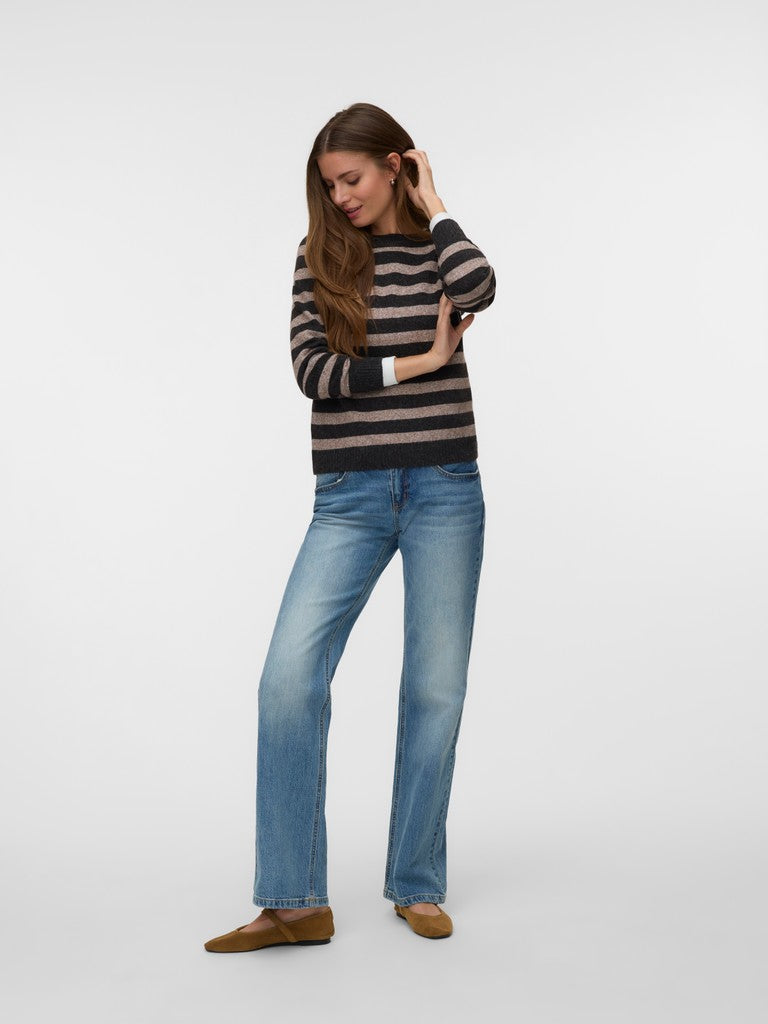 VMDOFFY LS O-NECK BLOUSE GA NOOS