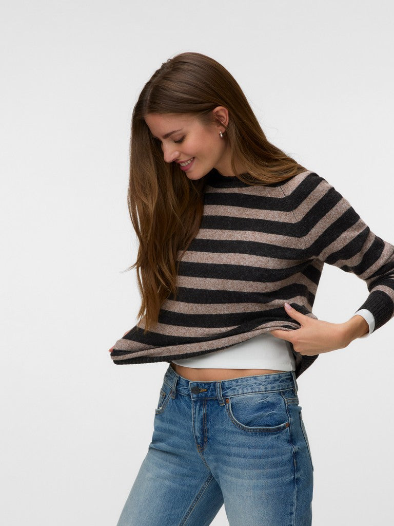 VMDOFFY LS O-NECK BLOUSE GA NOOS