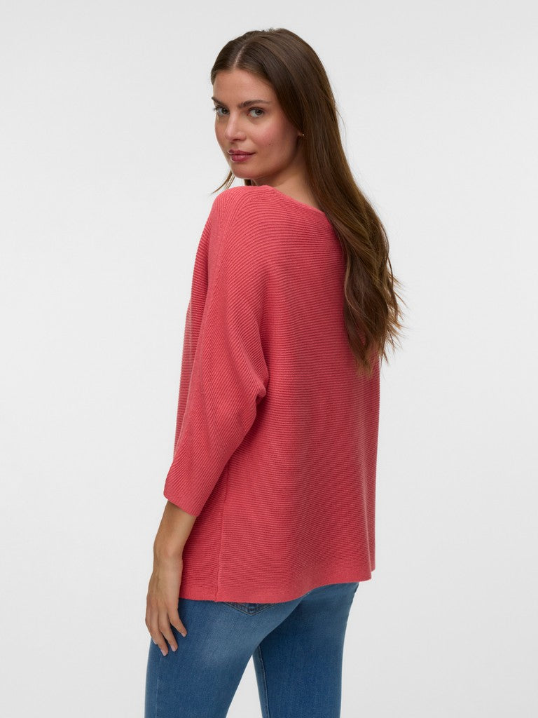VMNORA 3/4 BOATNECK BLOUSE NOO