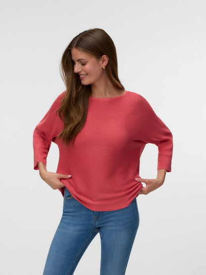 VMNORA 3/4 BOATNECK BLOUSE NOO