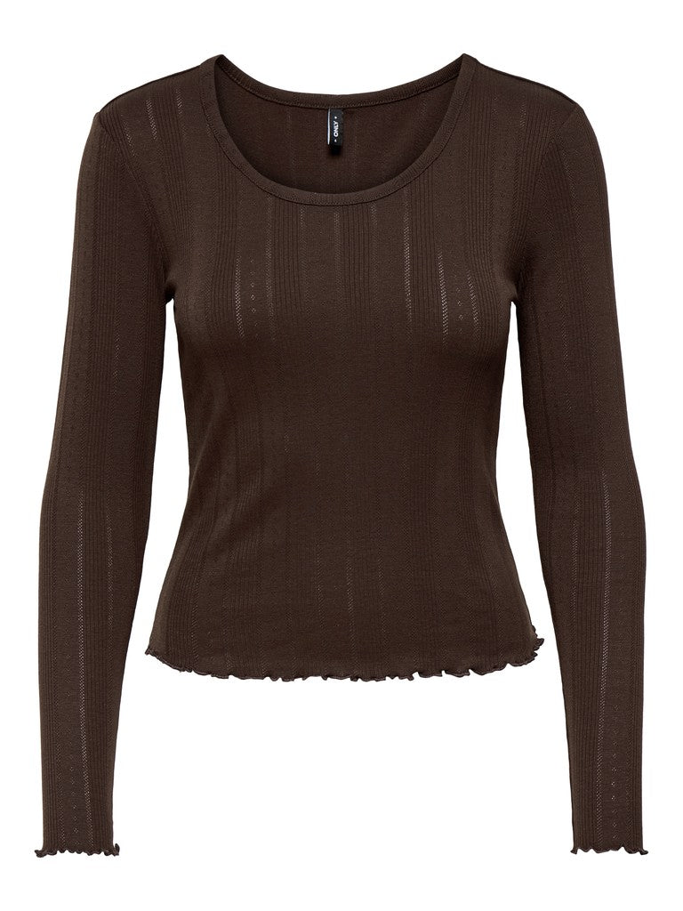 ONLTENNA O-NECK L/S TOP JRS NOOS