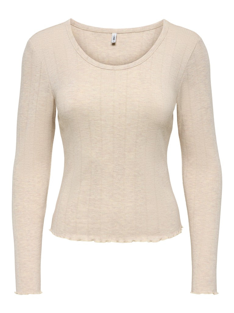 ONLTENNA O-NECK L/S TOP JRS NOOS
