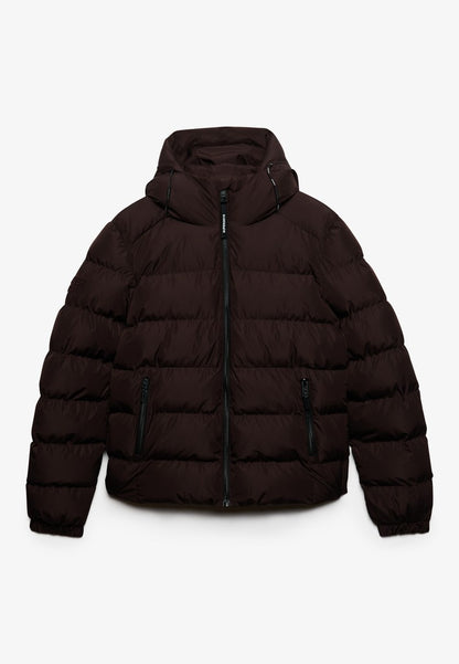 HOODED SPORTS PUFFER JACKET