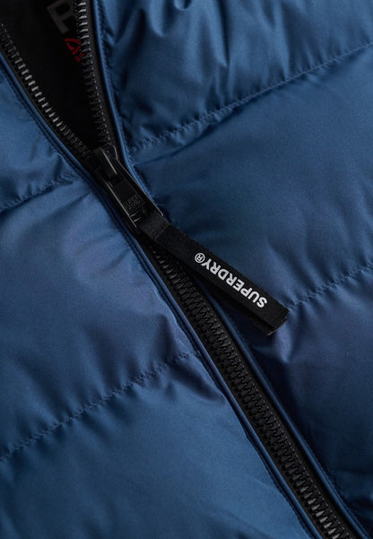 HOODED SPORTS PUFFER JACKET