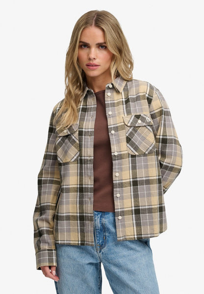 LUMBERJACK CHECK FLANNEL SHIRT