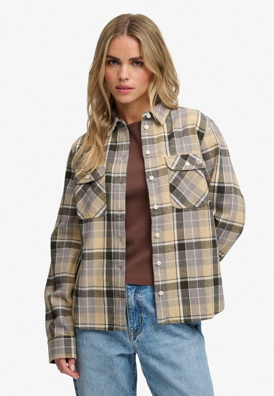 LUMBERJACK CHECK FLANNEL SHIRT