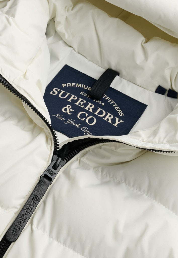 HOODED SPORTS PUFFER JACKET