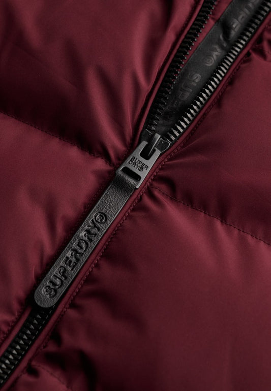 HOODED SPORTS PUFFER JACKET