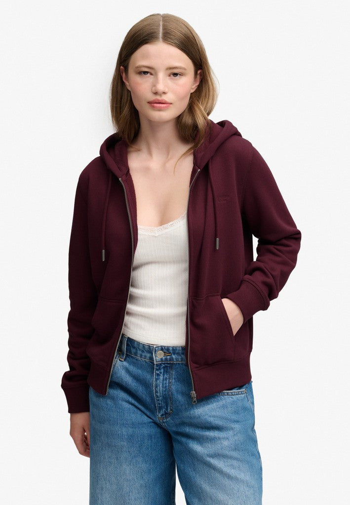SIGNATURE EMB ZIPHOOD